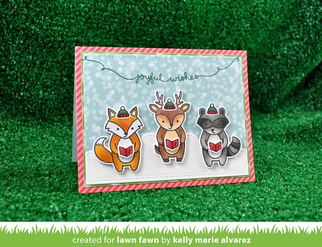 Lawn Fawn Donut Worry LF1136 Clear Stamps Donut