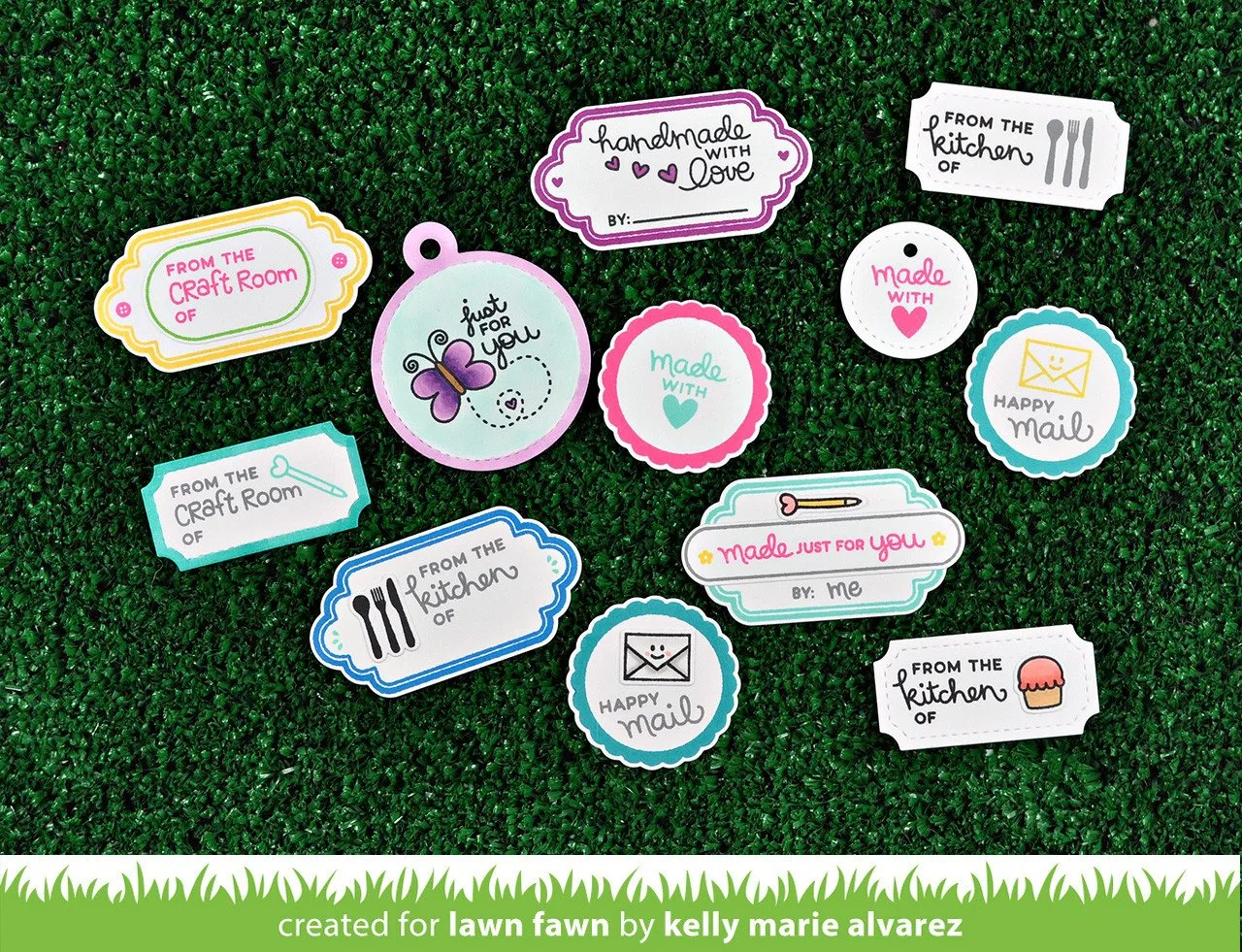 Lawn Fawn Just for You LF1130 Stempelset klar