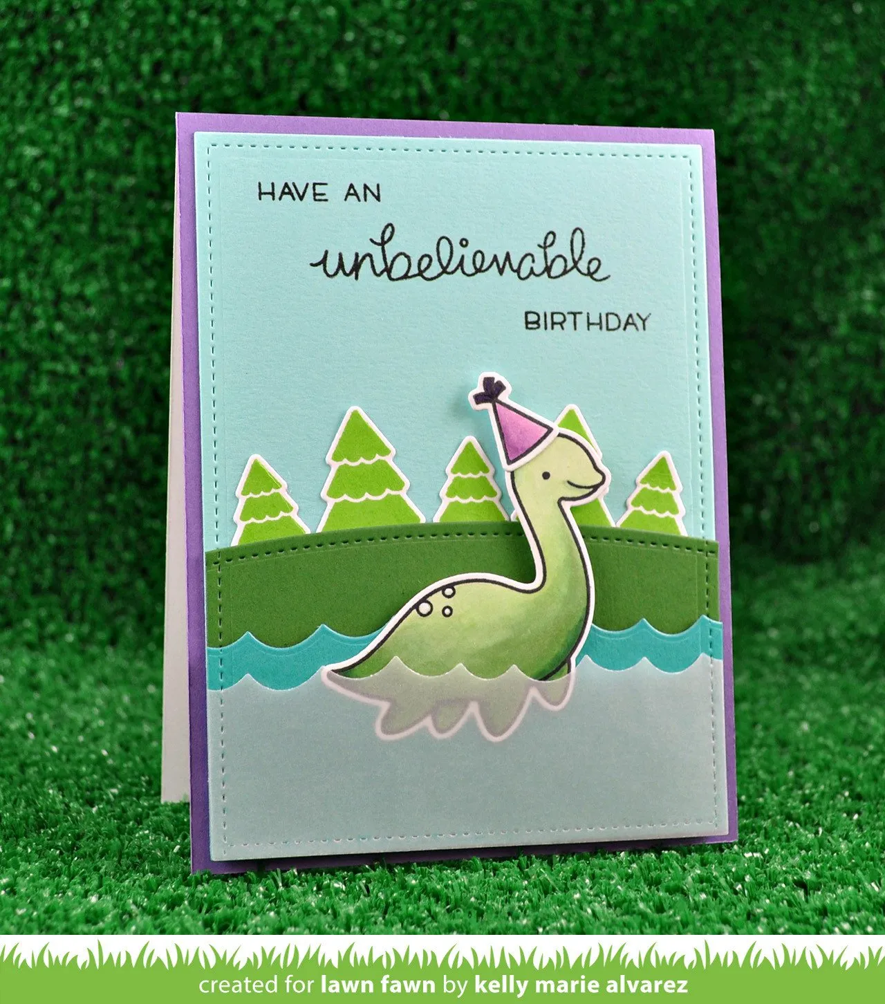 Lawn Fawn Lovable Legends LF1038 Stempelset Monster