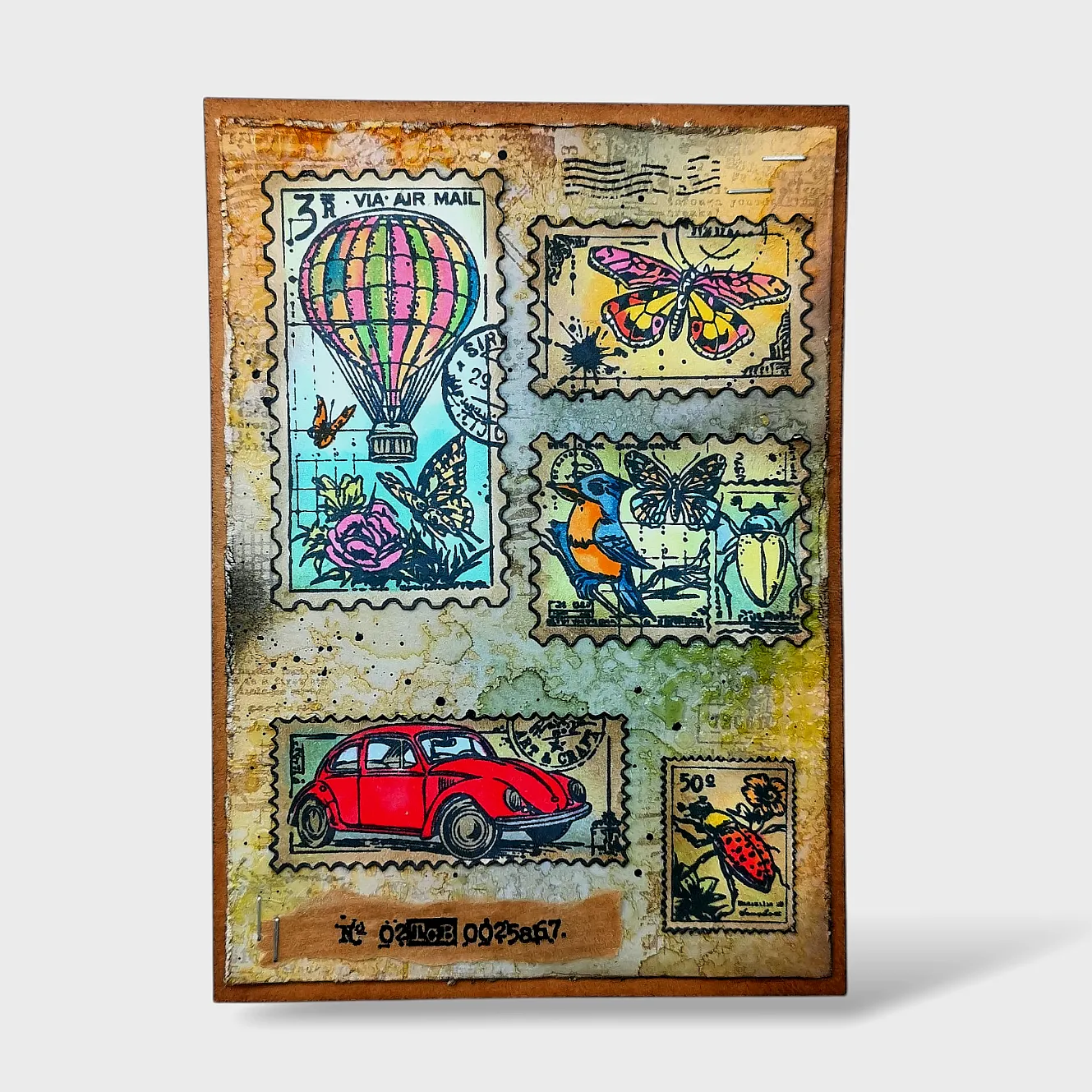 AALL and Create TP-1443 Miniature Postage Stempel A6 7 Motive