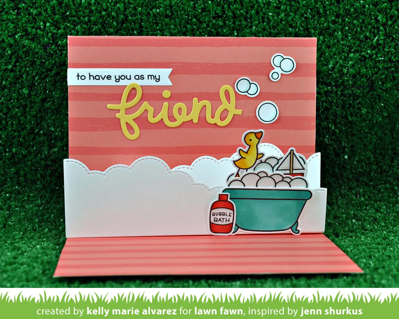 Lawn Fawn LF1608 Cloudy Hillside Pop-Up Add-On Stanzschablonen