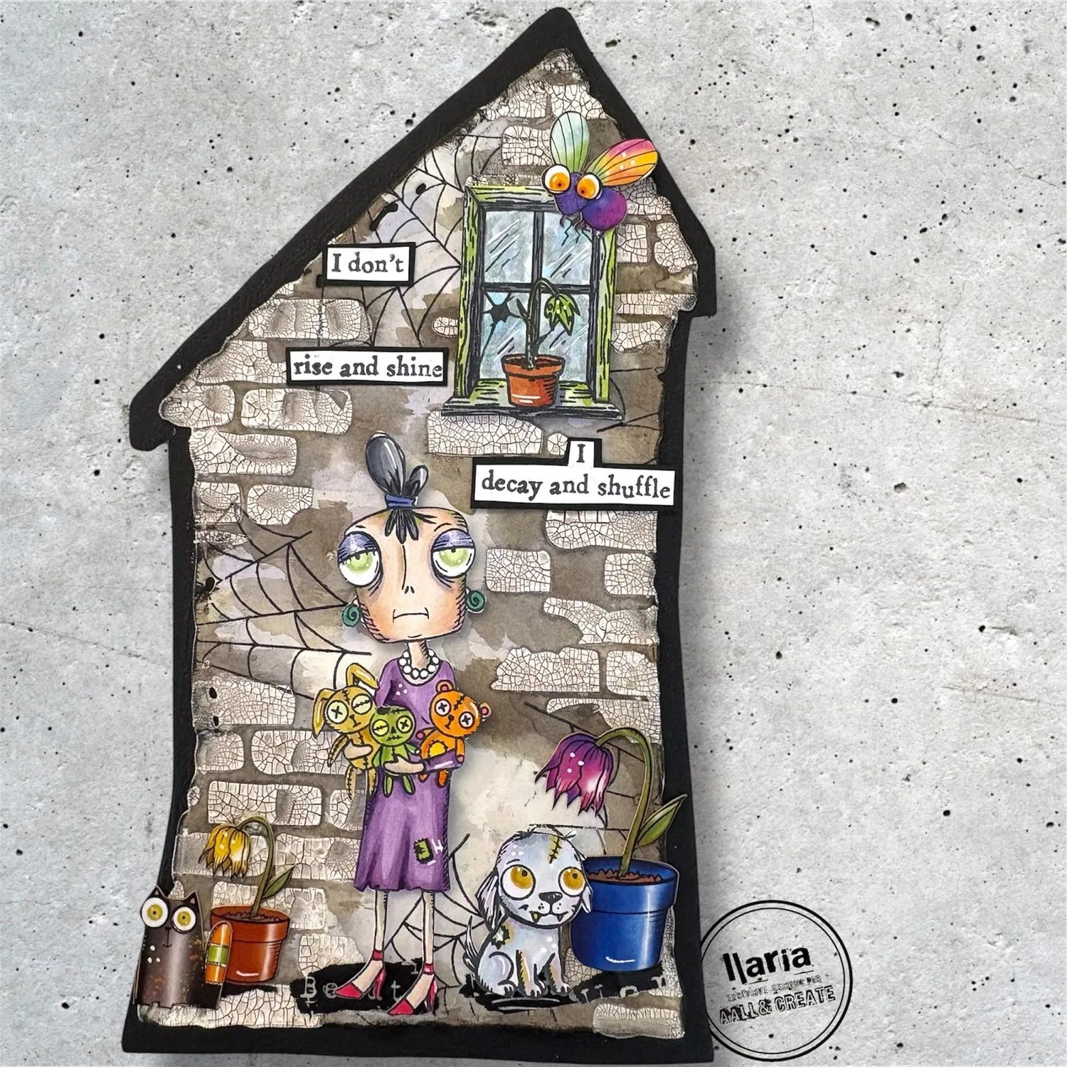 AALL and Create EP-94 Creepy Curiosities Ephemera 118 Teile