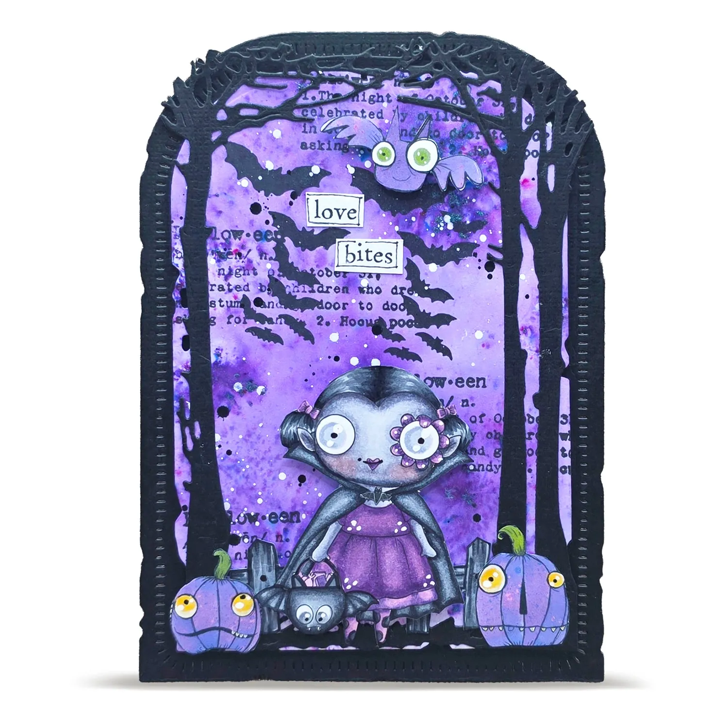 AALL and Create TP-1416 Almost Scary Stempelset A7 Halloween