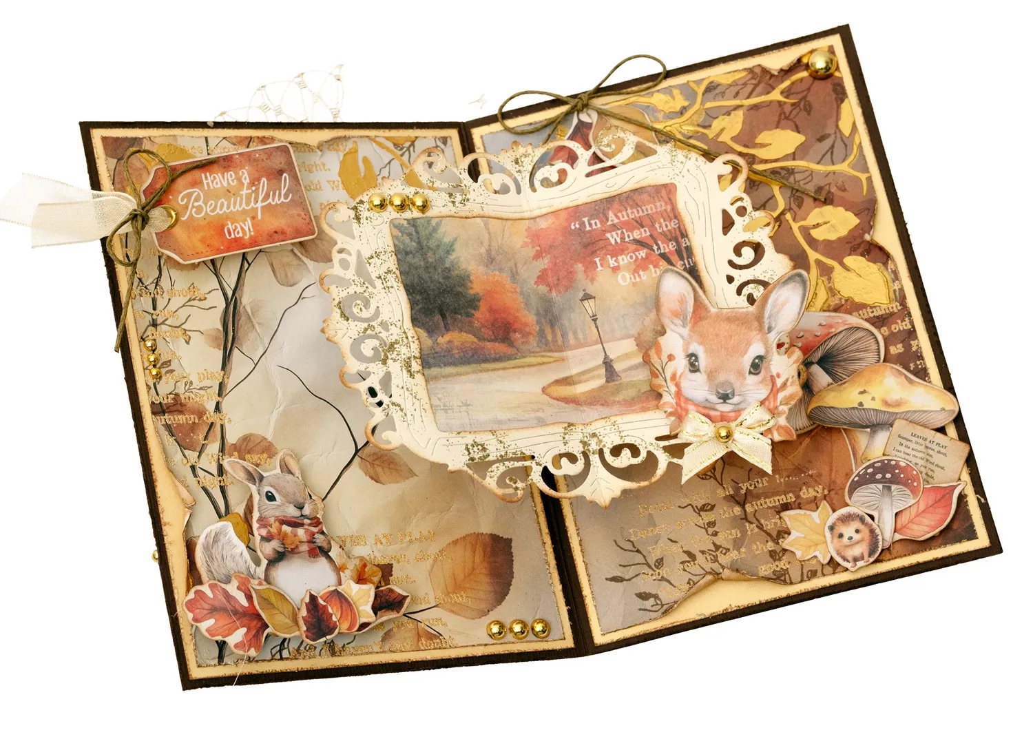 StudioLight Charming Autumn Stanzform Wooden Frame