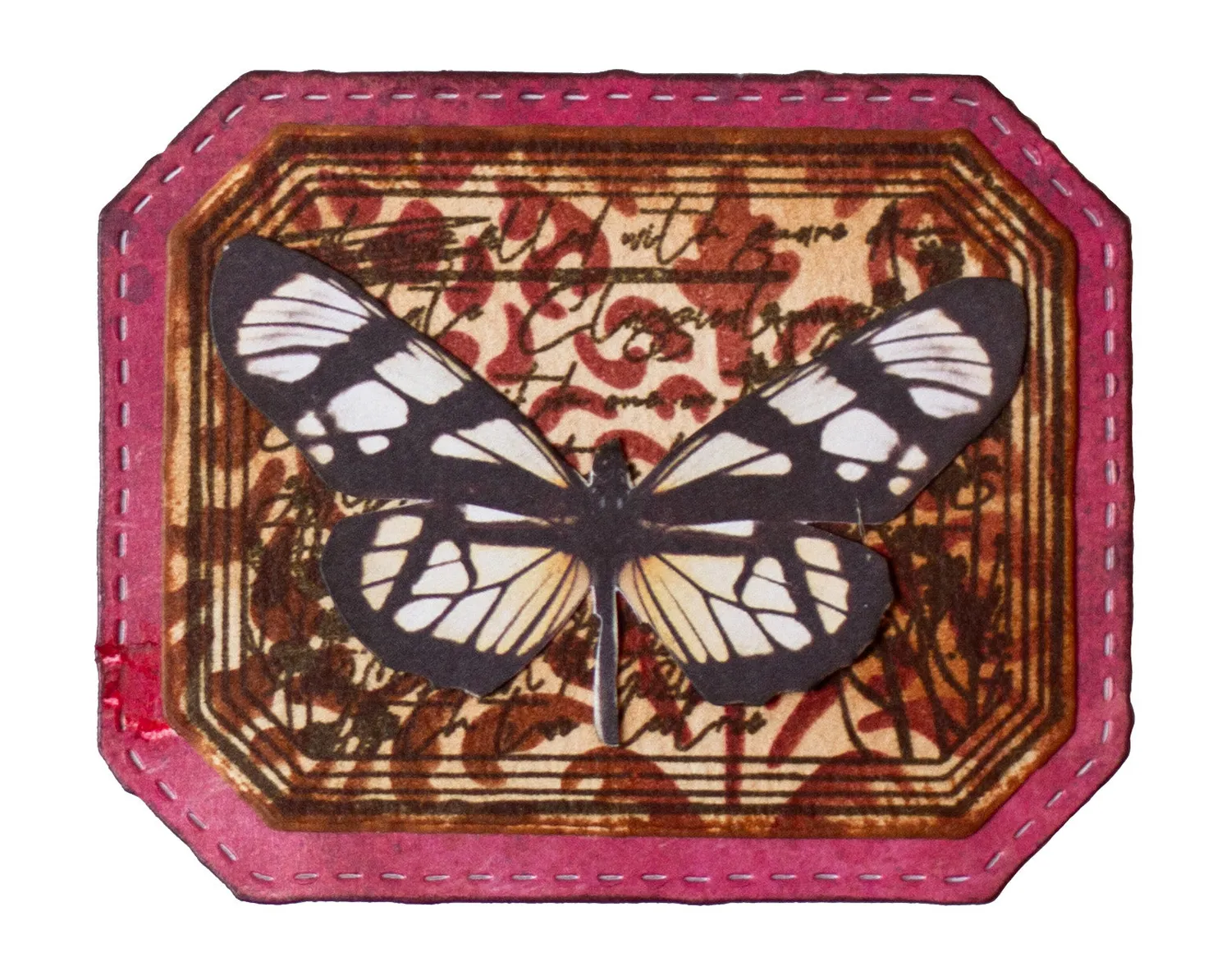 StudioLight Grunge Vintage Flowers Die-cut Papier Elemente