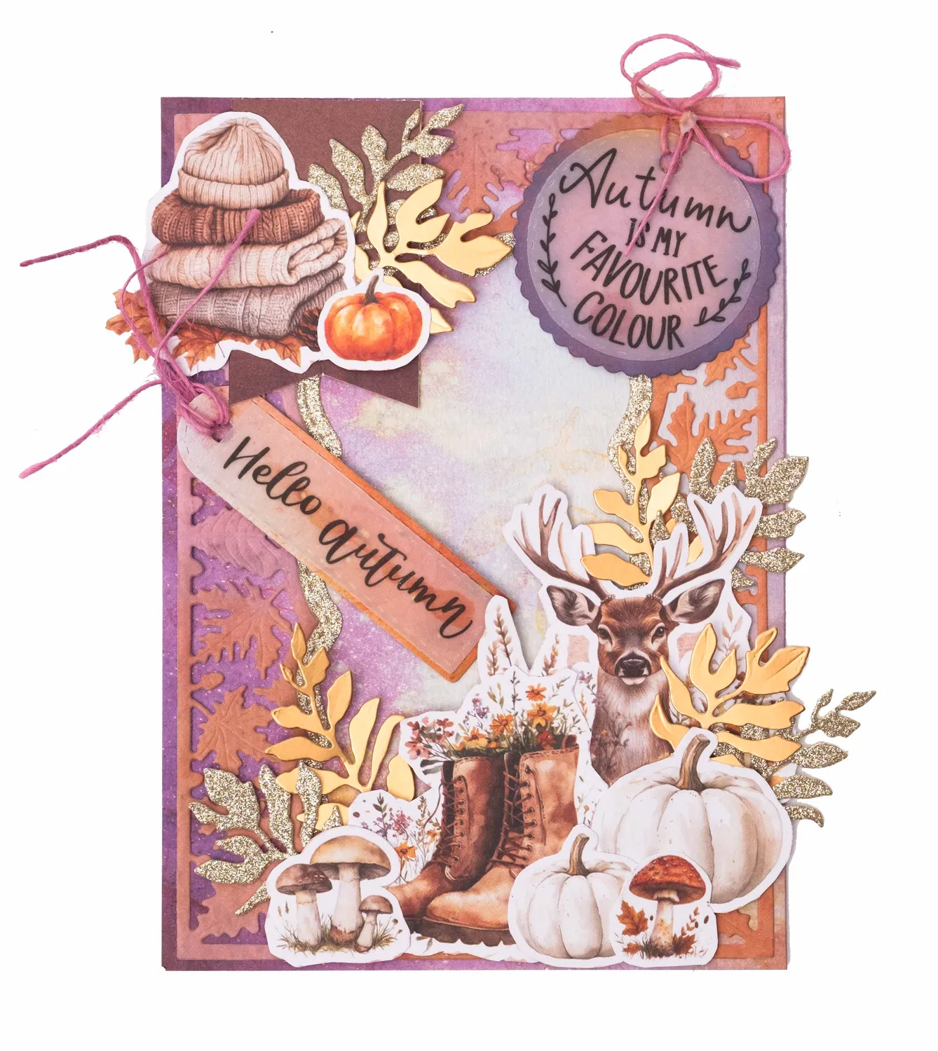 StudioLight Essentials Autumn Card Stanzschablone A5