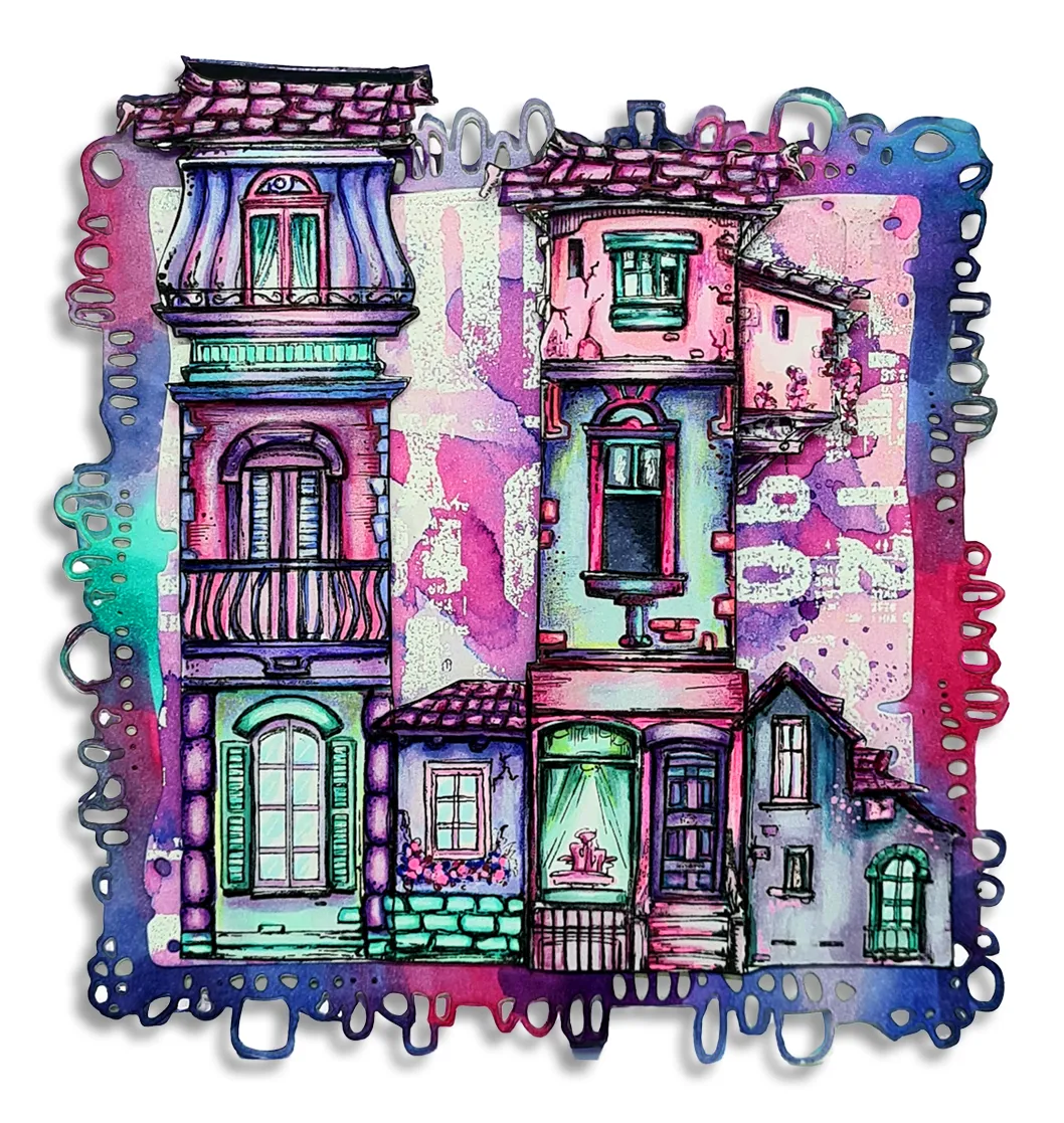 AALL and Create A5 TP-1232 Gang Avenue Stempelset 23 Stempel klar