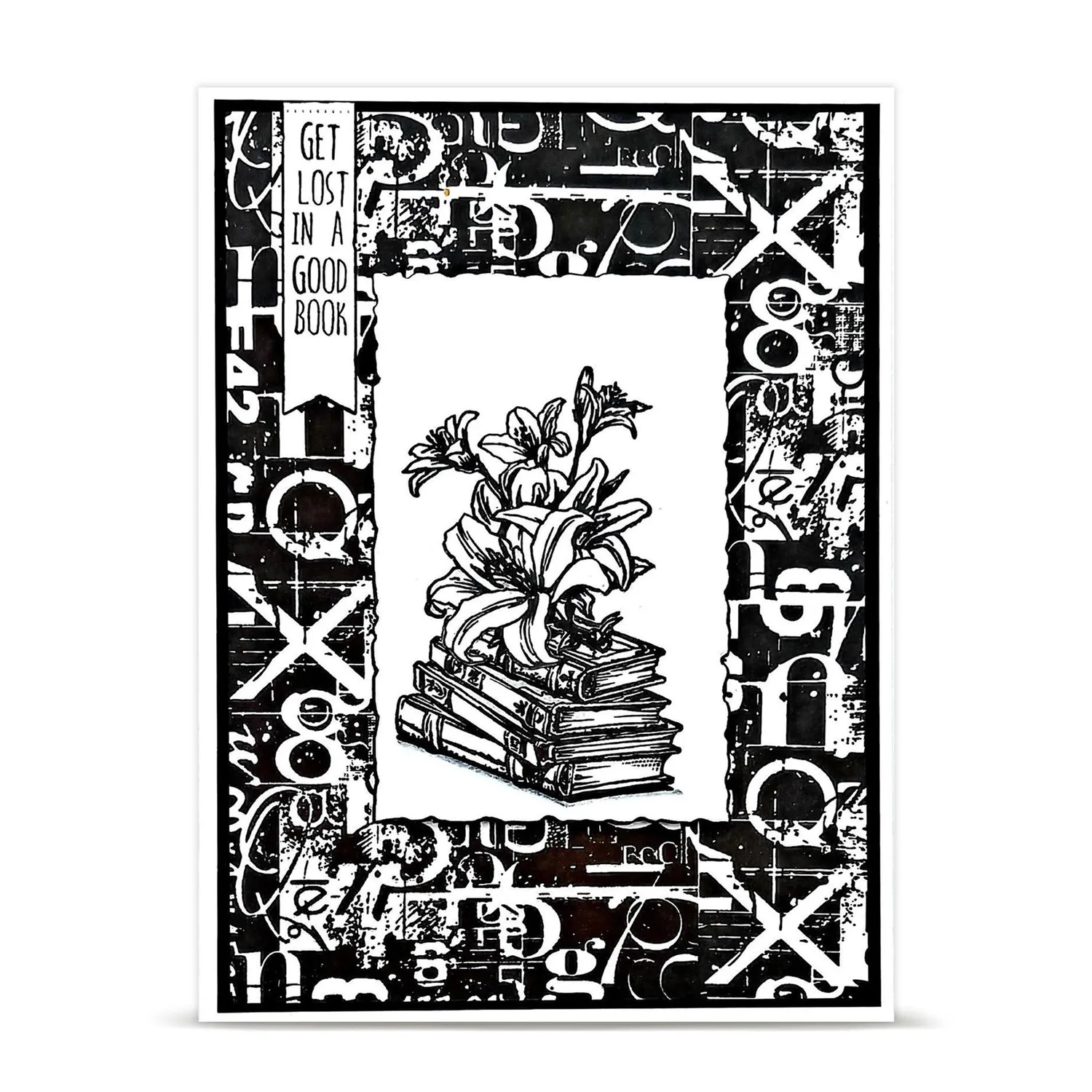 AALL and Create TP-1331 Letter Party Stempelset A6 klar