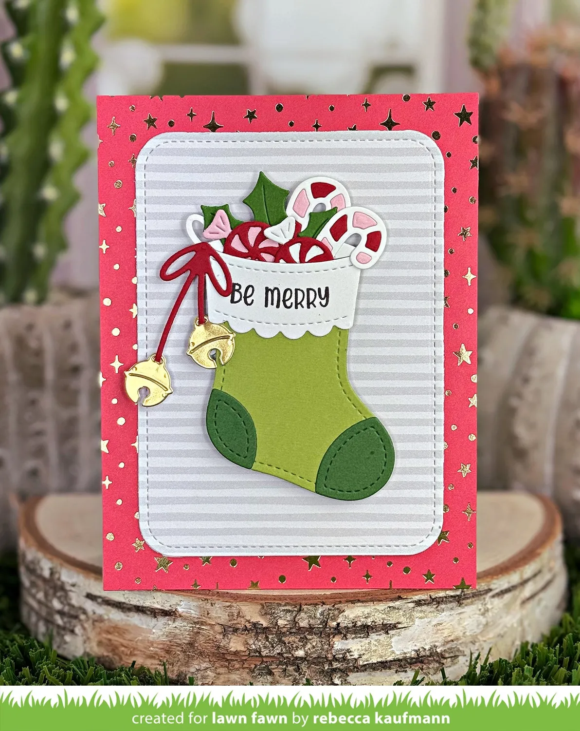 Lawn Fawn Christmas Stocking LF3914 Stanzschablonen 9tlg