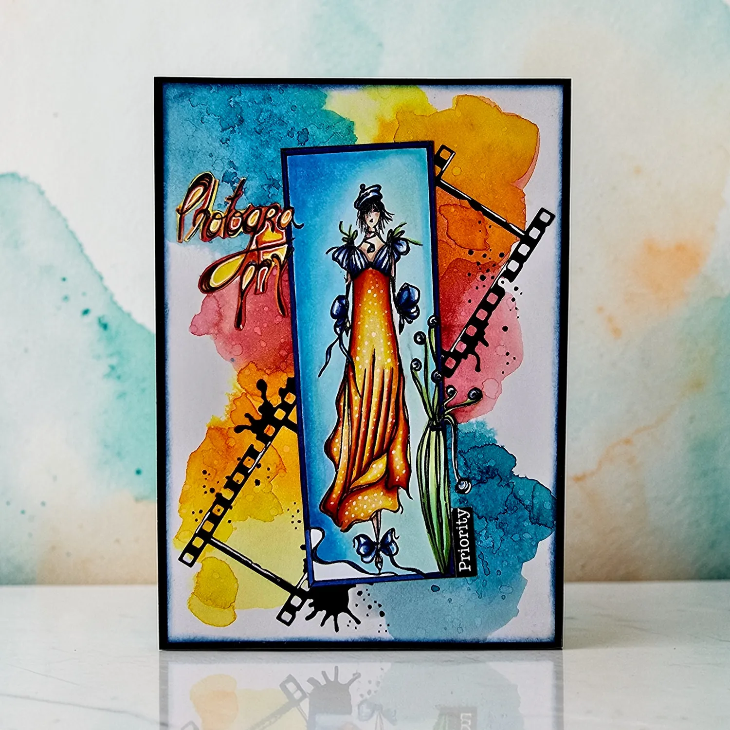 AALL and Create TP-1430 Reflections in Motion Stempel A6