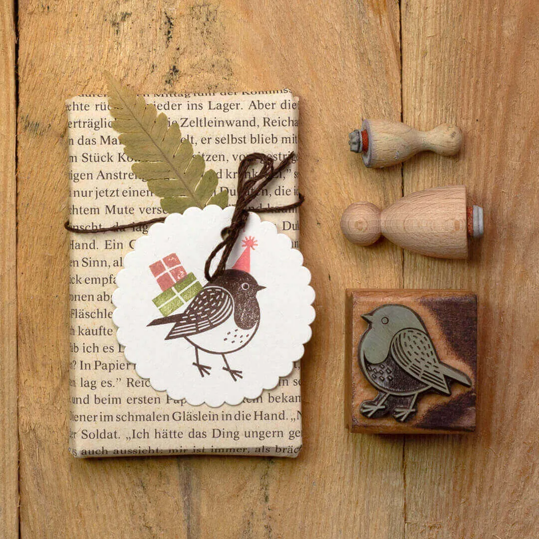 Perlenfischer Paket klein Stempel 5x12 mm Mini