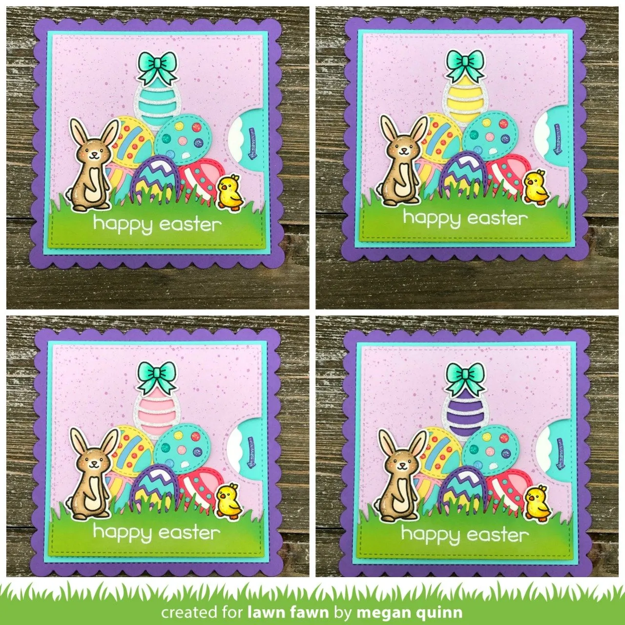 Lawn Fawn Reveal Wheel Easter Egg Add-On Stanzschablonen
