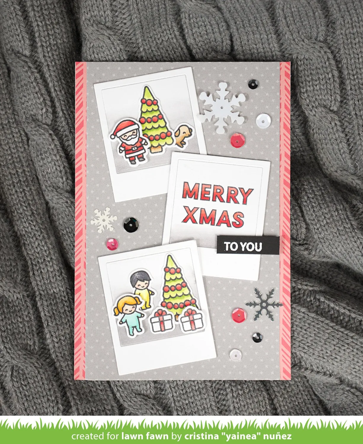 Lawn Fawn Tiny Christmas Clear Stamps Weihnachten Mini