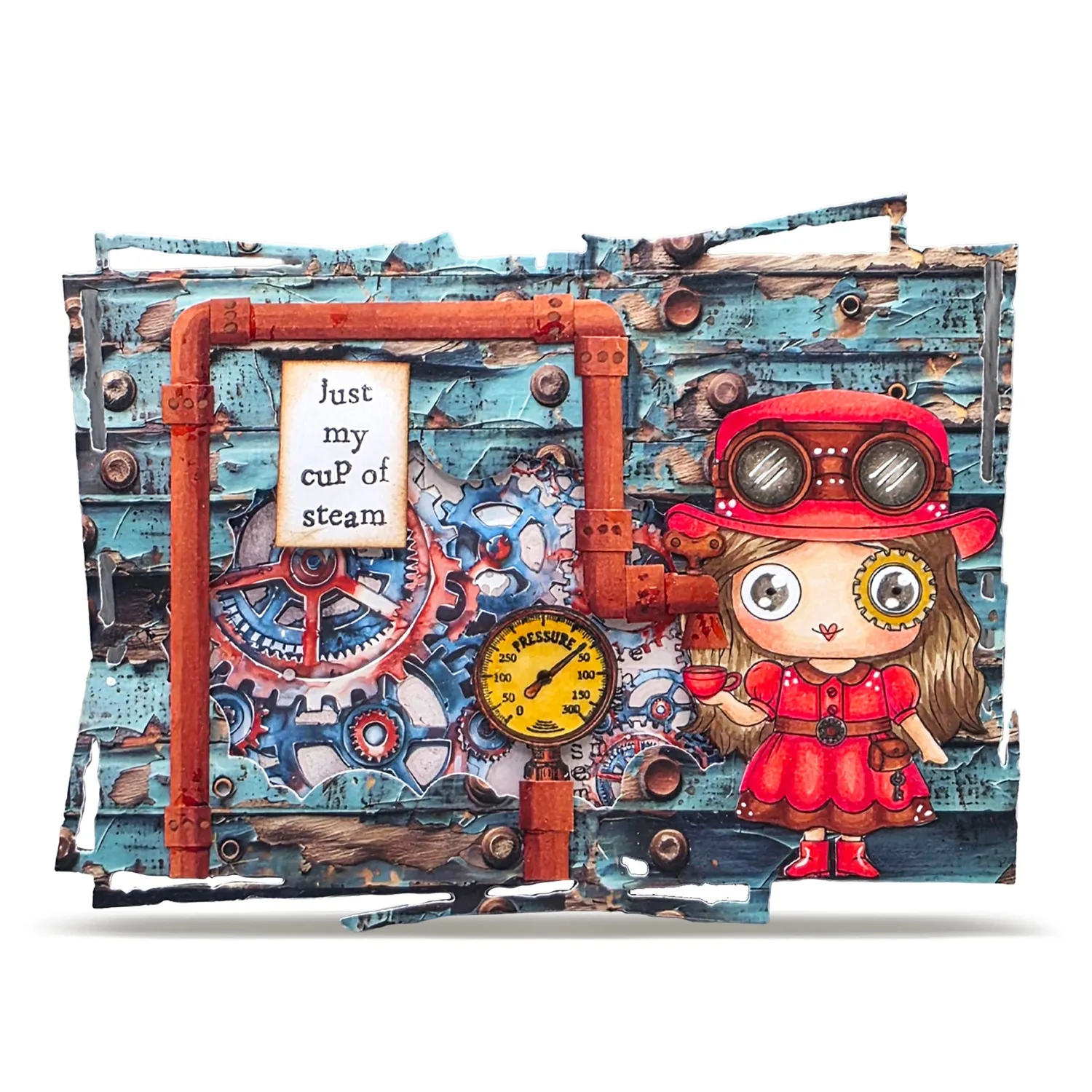 AALL and Create TP-1374 Time Tinker Stempel A7 7-teilig Uhr