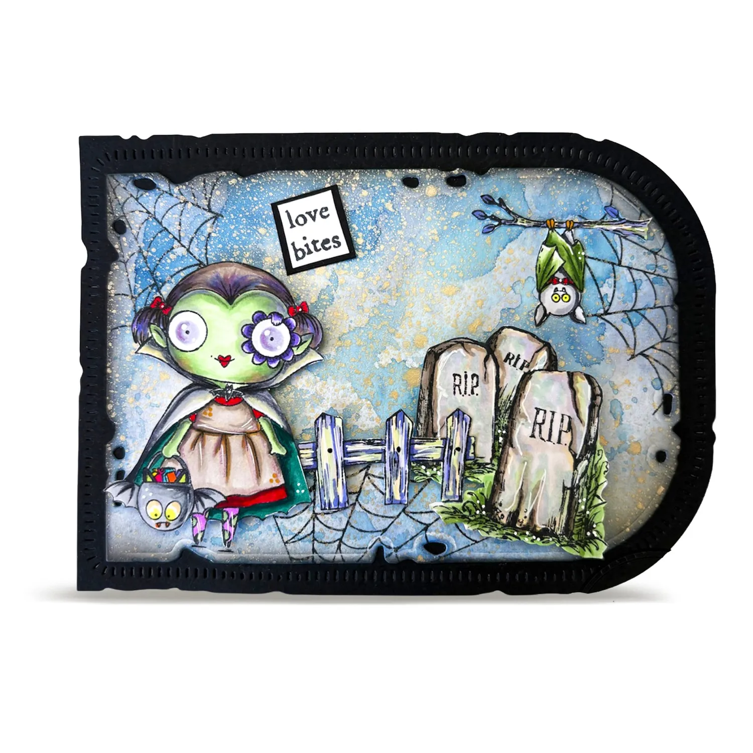 AALL and Create TP-1416 Almost Scary Stempelset A7 Halloween