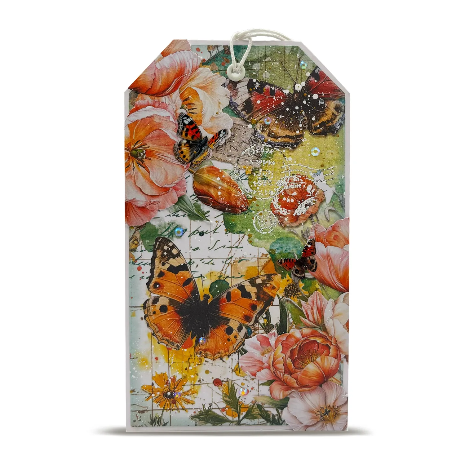 AALL and Create MT-144 Peonies Airmail Washi Tape 25mm