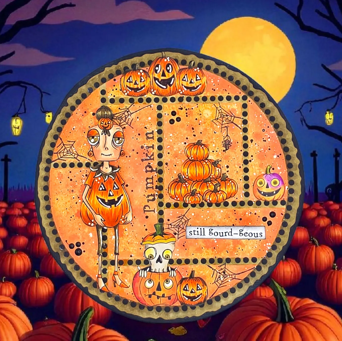 AALL and Create EP-94 Creepy Curiosities Ephemera 2er-Pack Halloween