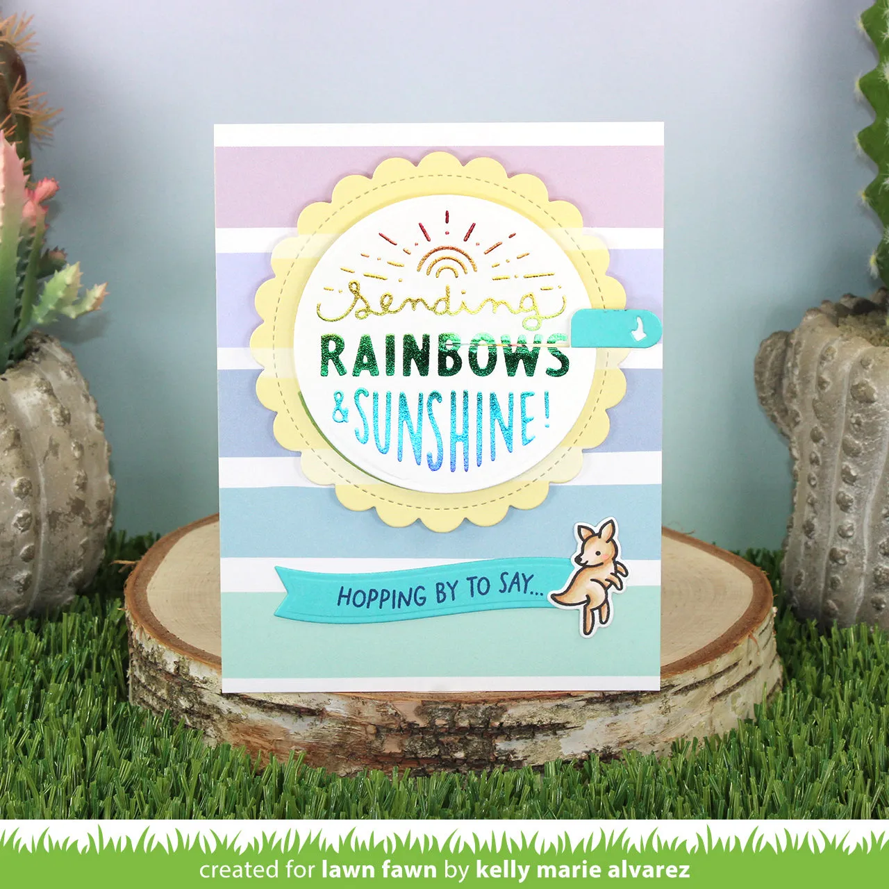 Lawn Fawn Give It a Whirl Bundle Drehkarten Set