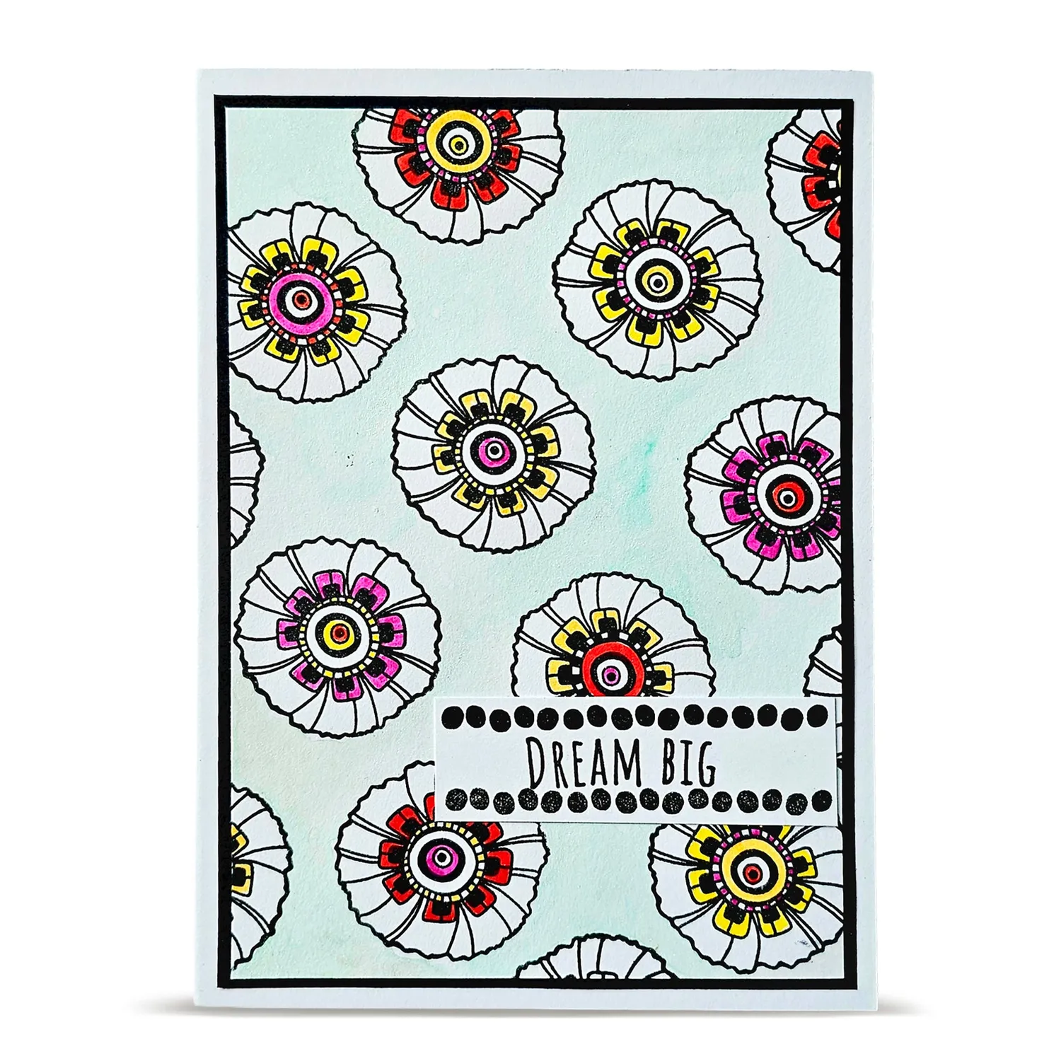 AALL and Create TP-1477 Funny Coquelicots Stempelset A6 clear