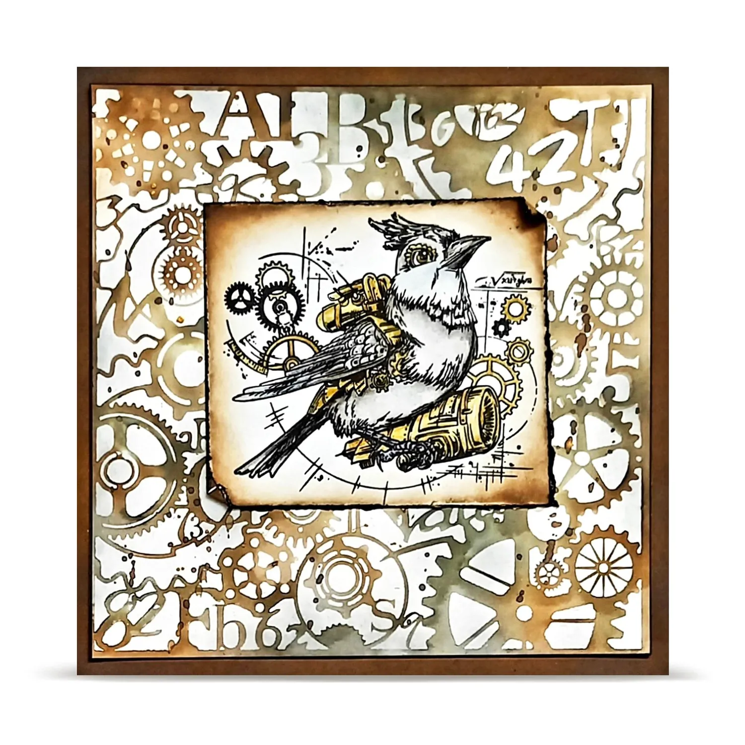 AALL and Create Autour de Mwa Gearlight Stempel Bundle