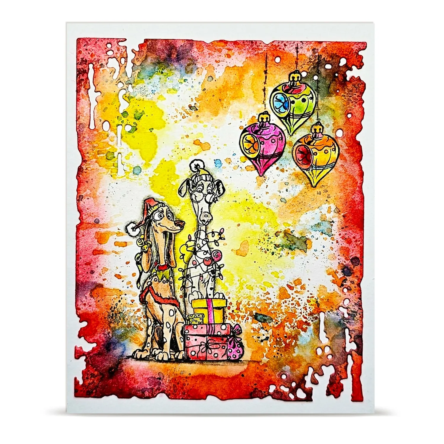 AALL and Create TP-1493 Merry Woofmas Clear Stamps A6 Hund