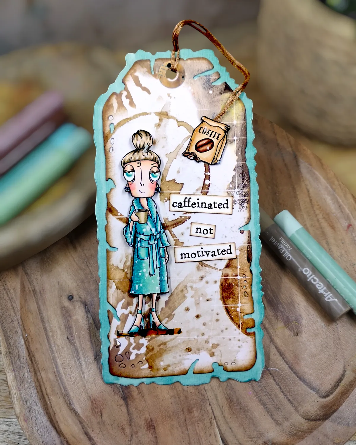 AALL and Create TP-1365 Dee Caffinated Stempel A7 5 Motive