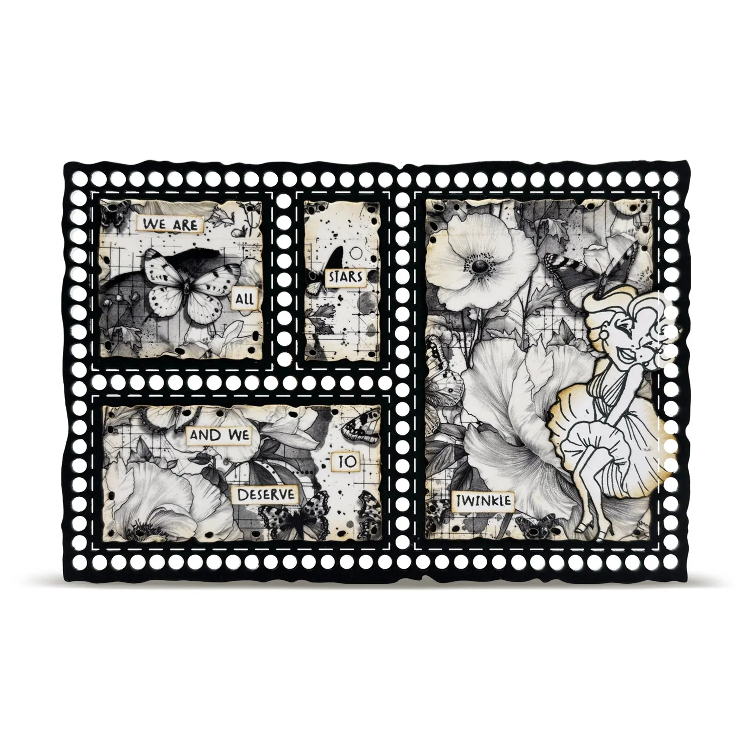 AALL and Create MT-149 Country Noir Washi Tape 25mm 10m