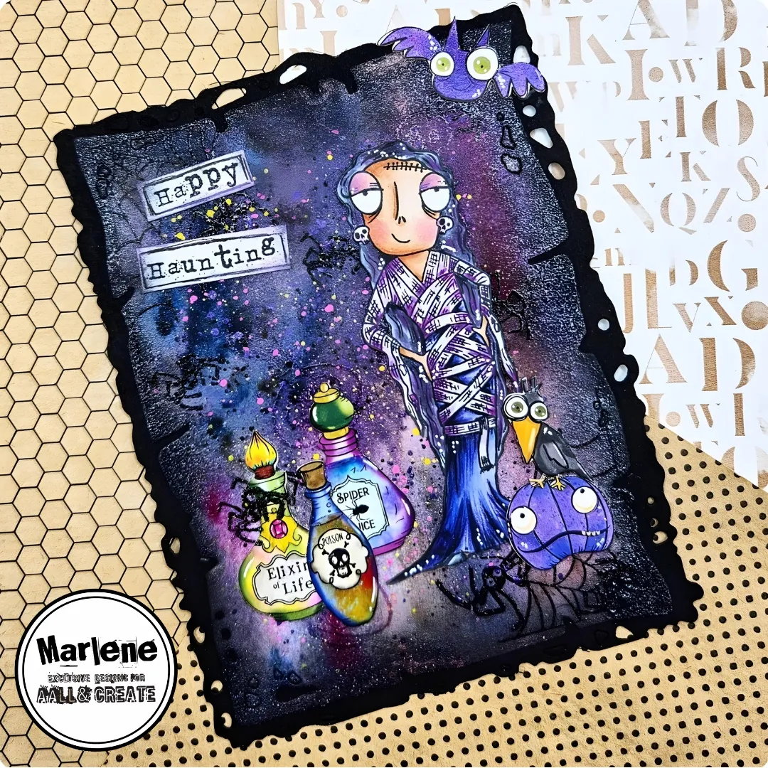 AALL and Create EP-64 Tricksters Elixirs Die-Cuts A6 115-teilig