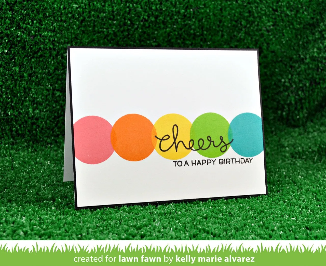 Lawn Fawn Let's Bokeh LF978 Clear Stamps 27-teilig