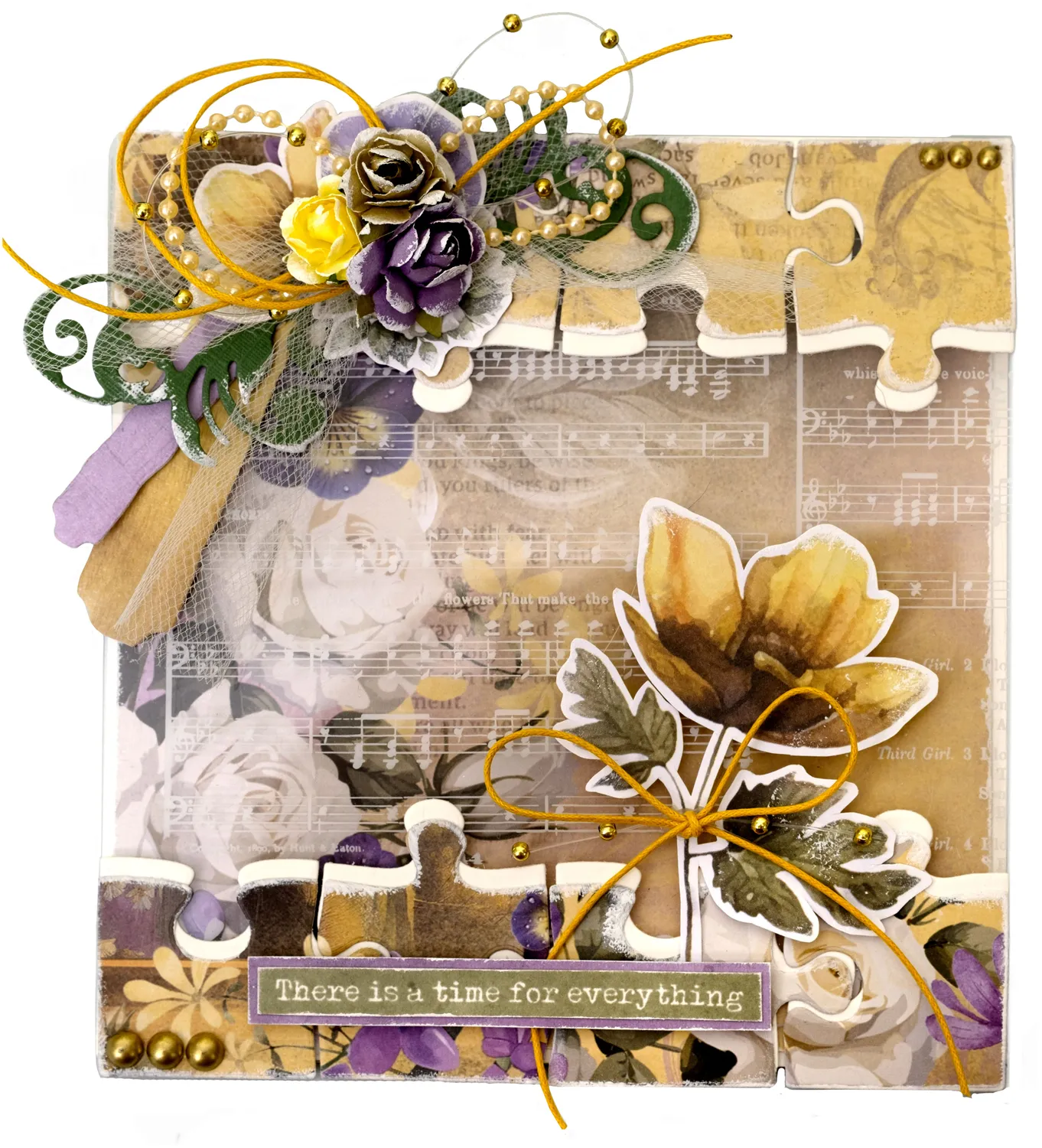 Jenine's Mindful Art Growing Blooming Papierblock 12 Blatt beidseitig