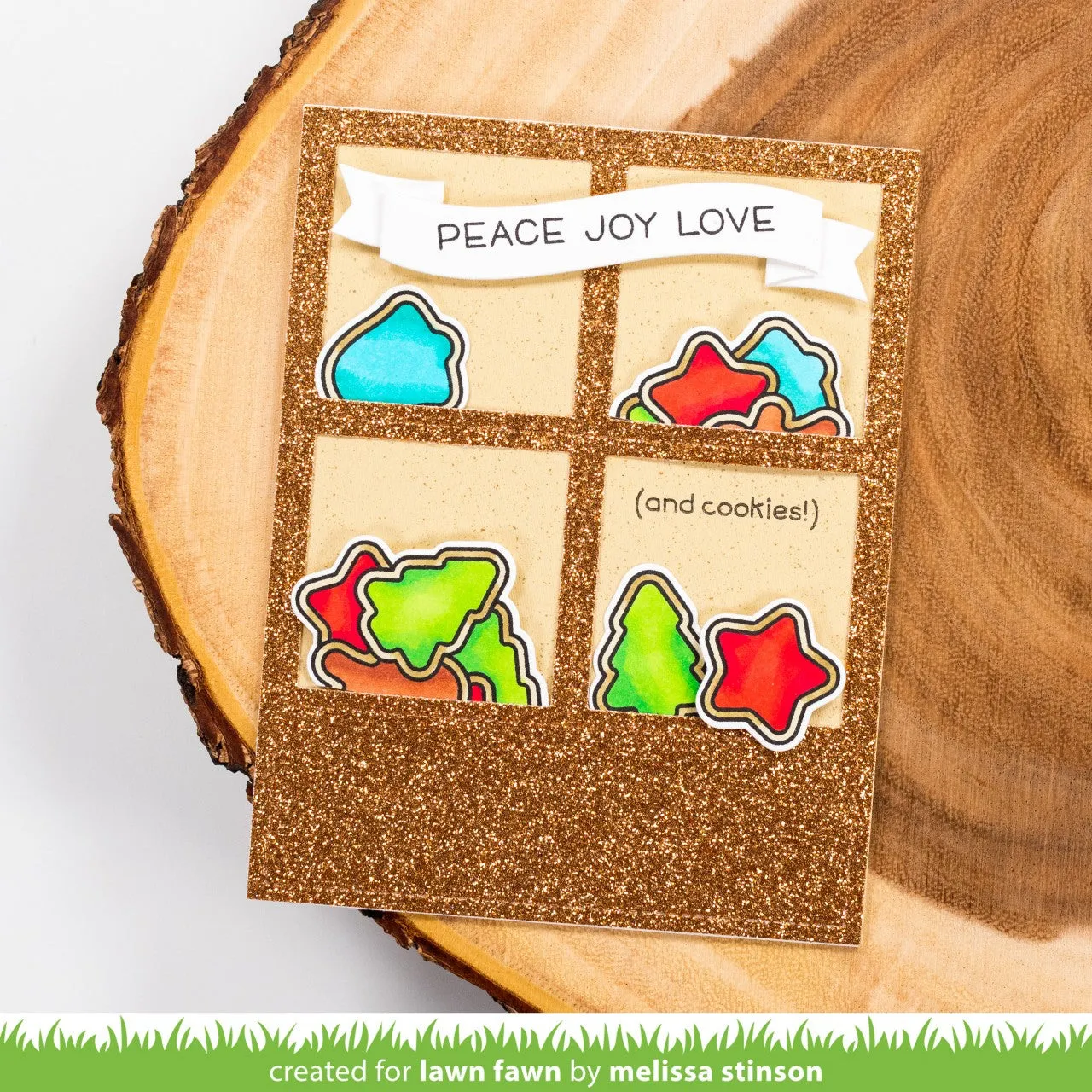 Lawn Fawn How You Bean Christmas Cookie Stempelset