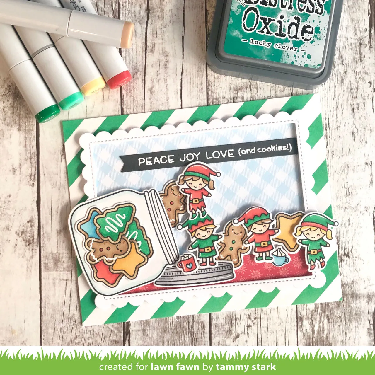 Lawn Fawn How You Bean Christmas Cookie Stempelset