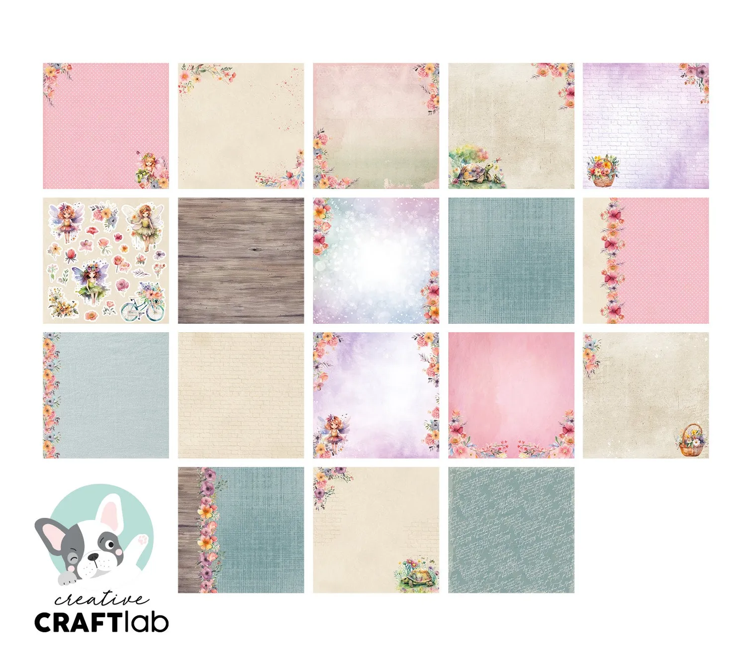 StudioLight Creative Craftlab Essentials Designpapier Felicia