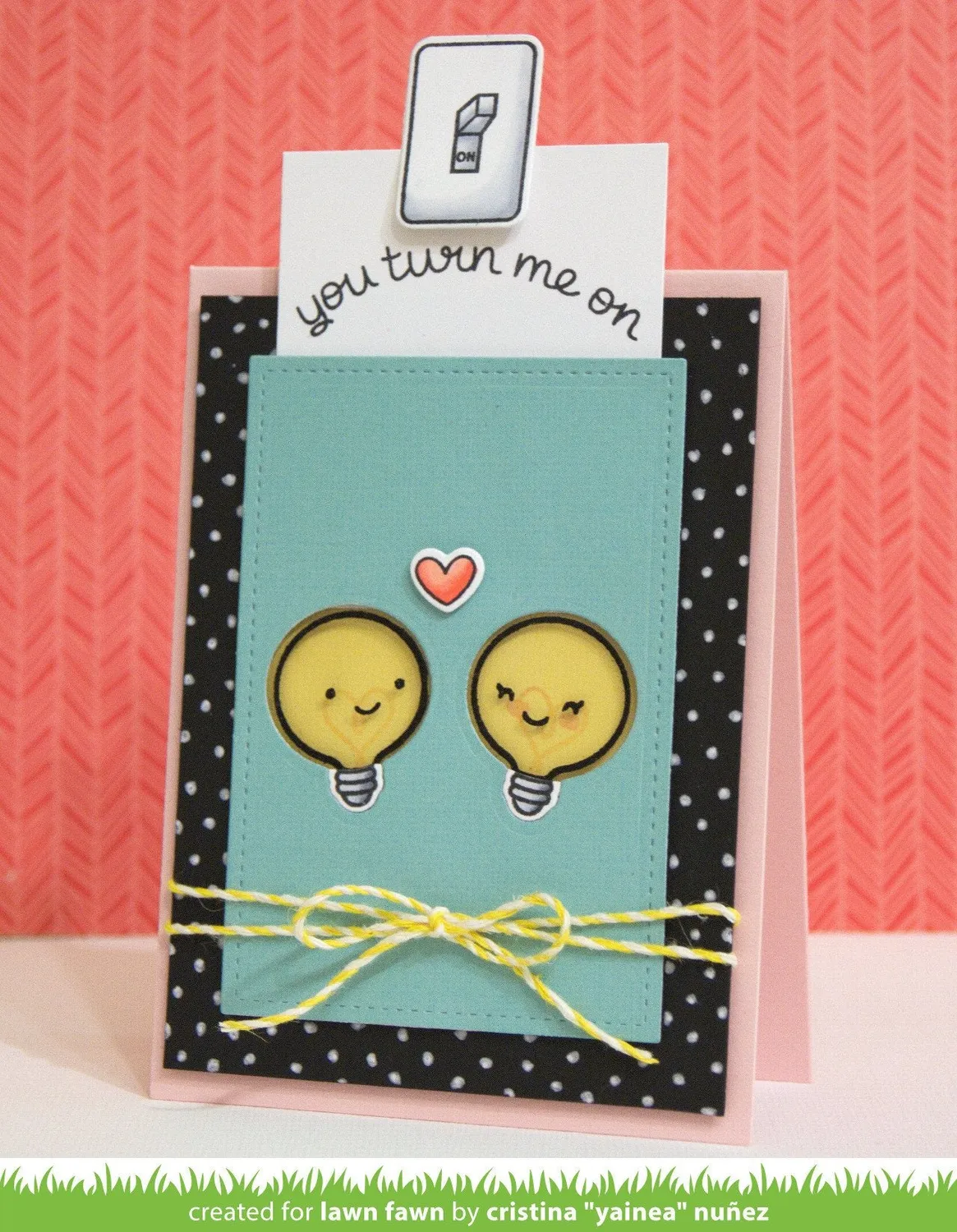 Lawn Fawn Turn Me On LF1020 Stempel Glühbirne