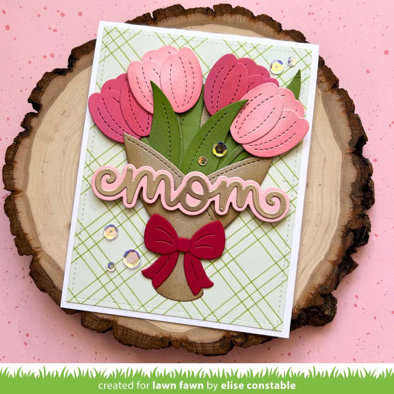 Lawn Fawn Scripty Mom Outline Add-On Stanze 1-tlg Kontur