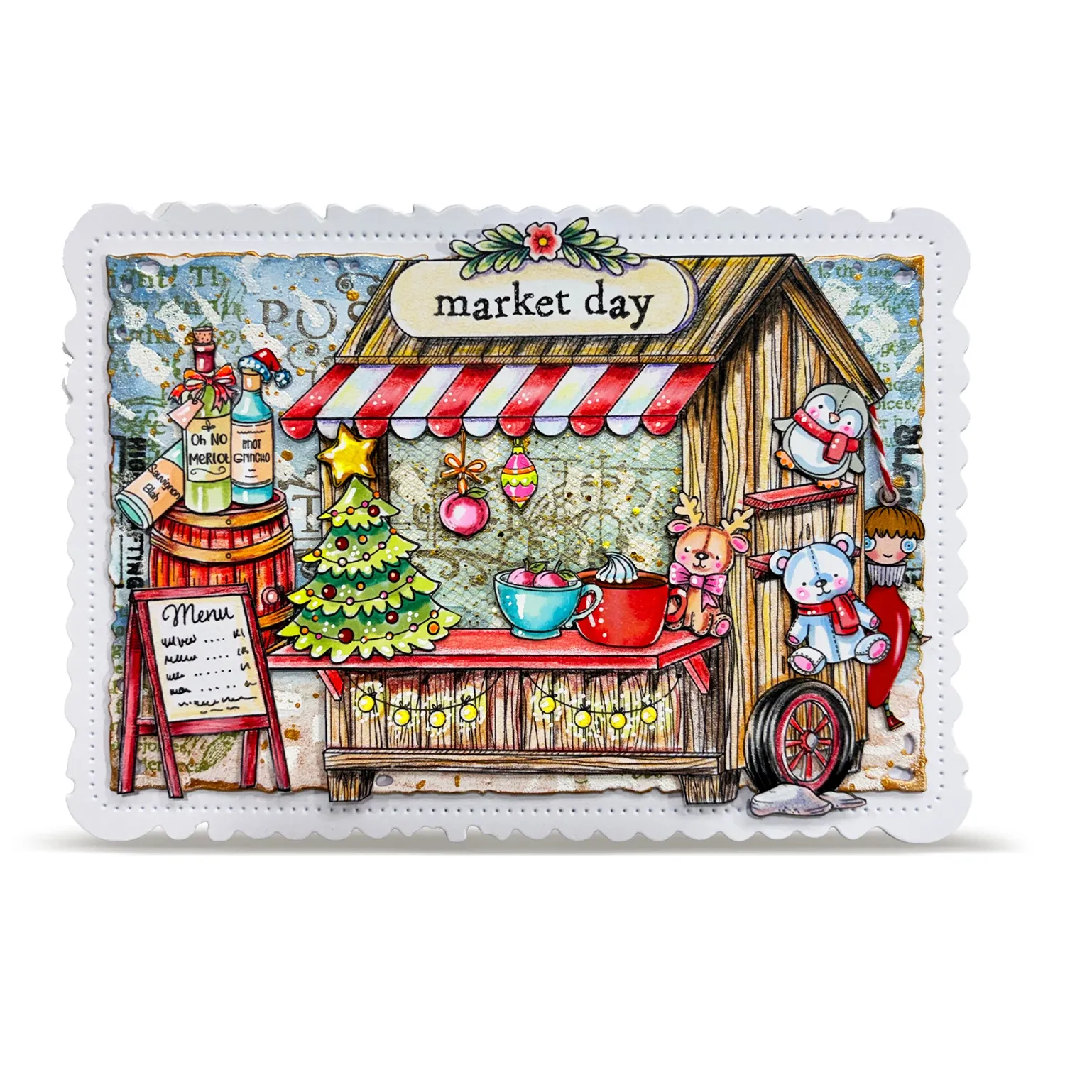 AALL and Create EP-95 Tinsel and Tidings Ephemera 113-teilig